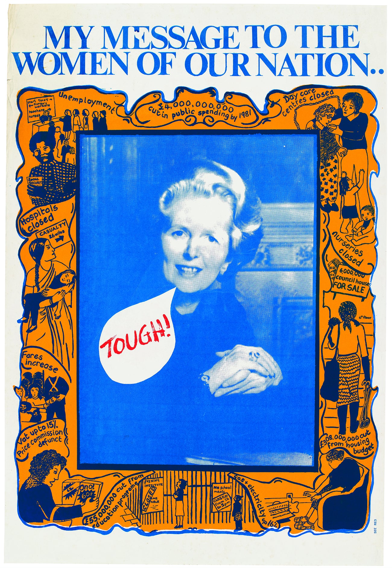 Red Women’s Workshop, ‘ Tough! My Message to the Women of Our Nation…’ (1979)