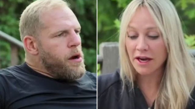 <p>James Haskell claims Chloe Madeley treats him 'like a dog' in clip before marriage ended</p>