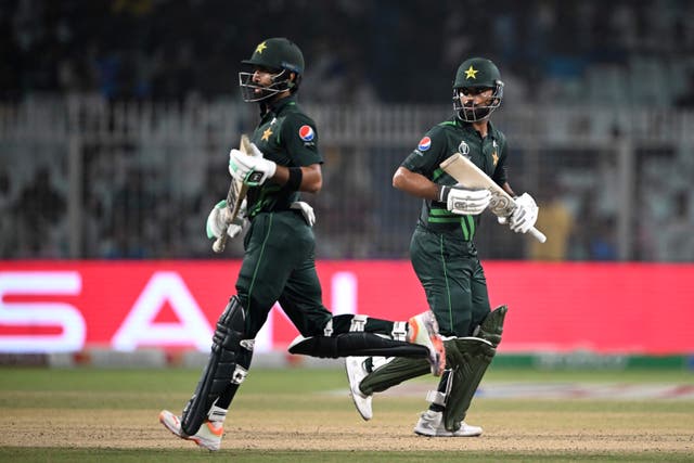 <p>Fakhar Zaman and Abdullah Shafique’s partnership ensured Pakistan cruised to victory</p>