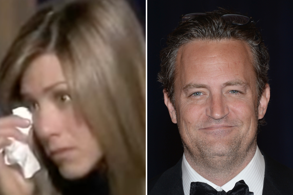 Jennifer Aniston breaks down at thought of losing Matthew Perry in resurfaced 2004 interview