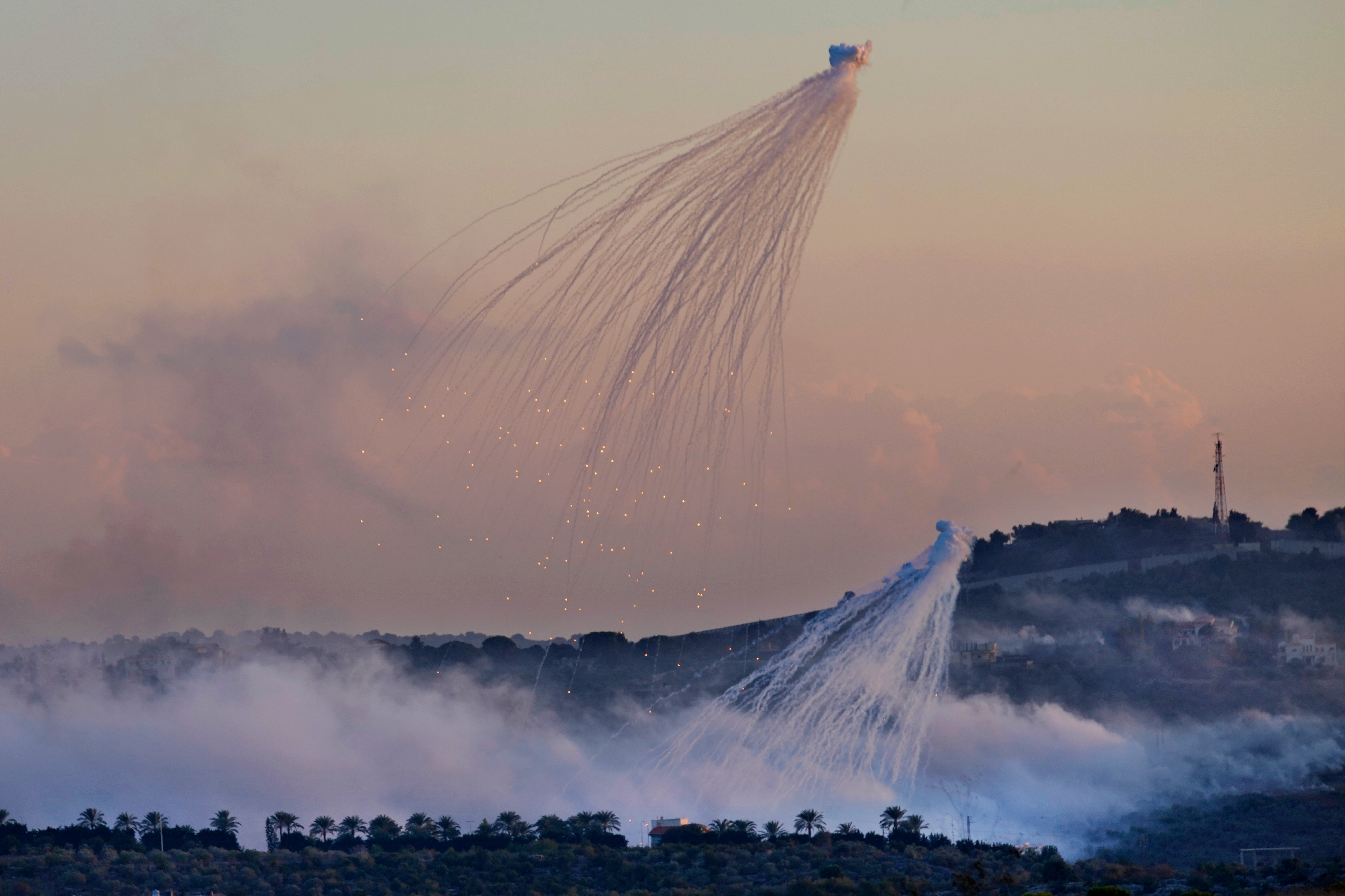 Israel Lebanon White Phosphorous