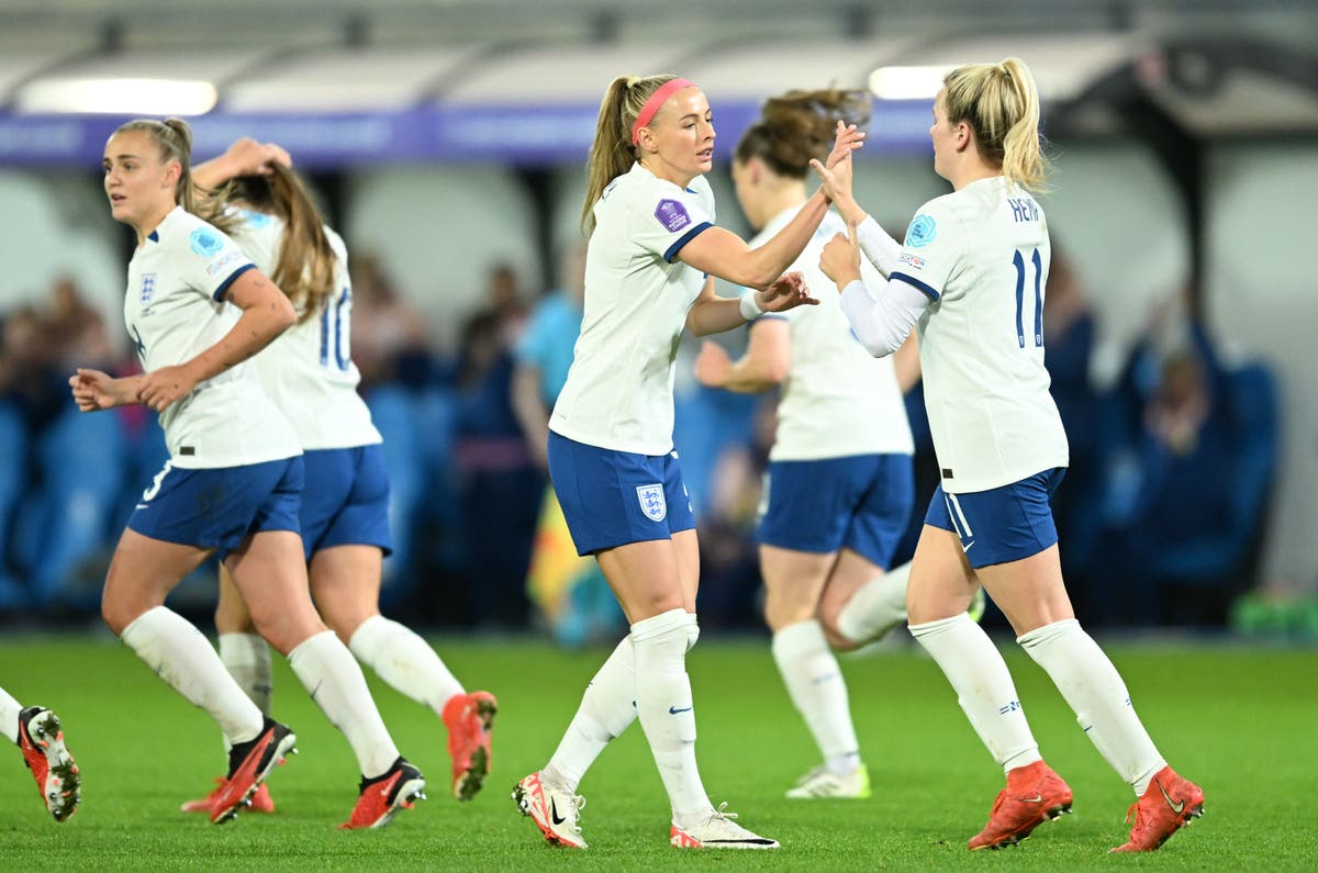 Прямая трансляция матча Бельгия — Англия: женская лига наций и обновления: Бронза и Кирби забивают, но Вулларт сравняет счет