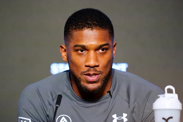 Boxer Anthony Joshua featured in online posts for bookmaker Betfred (Zac Goodwin/PA)