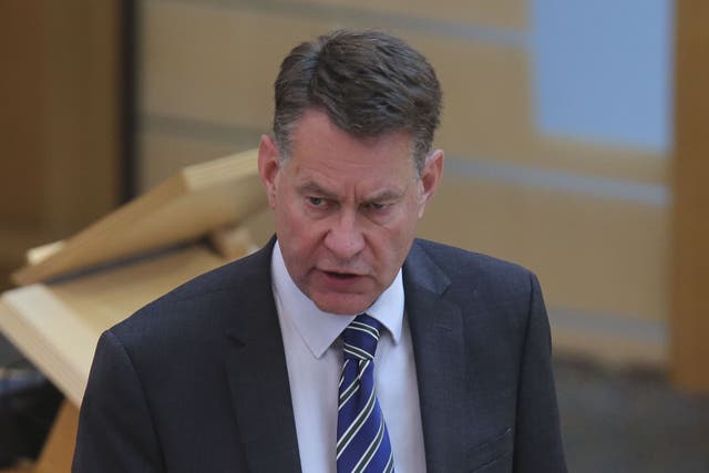 Murdo Fraser has spoken about how his mother died ‘alone and without family contact’ in a care home during the Covid-19 pandemic (Fraser Bremner/Scottish Daily Mail/PA)