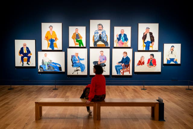 <p>Hockney’s exhibition explores the artist's work over the last six decades through his intimate portraits of five important treasured subjects</p>
