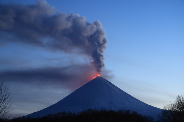 Russia Volcano