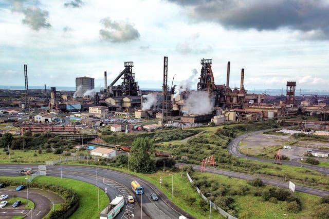 The board of steel giant Tata is meeting in India and is expected to make an announcement about the future of the Port Talbot site in South Wales (Ben Birchall/PA)