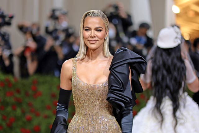 <p>Khloe, pictured at the 2022 Met Gala</p>