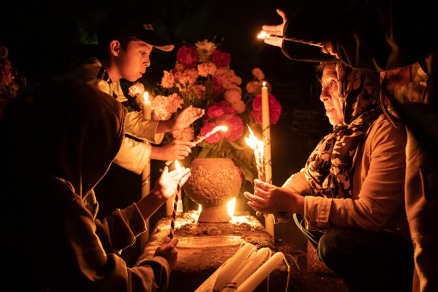 APTOPIX Mexico Day of the Dead