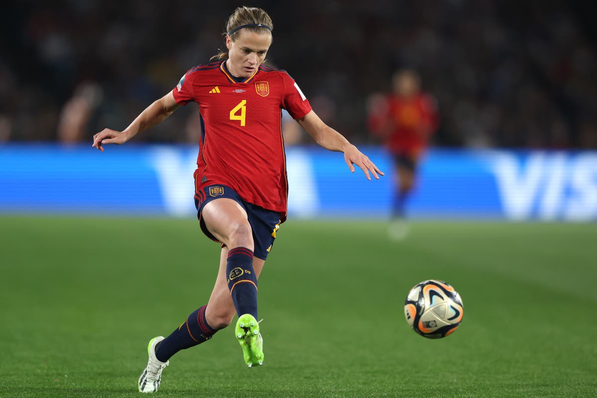 Spain star Irene Paredes denied 100th cap due to &lsquo;computer error&rsquo; 