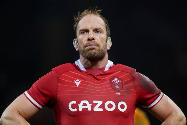 Alun Wyn Jones will lead the Barbarians in Cardiff on Saturday hoping Wales’ World Cup improvement is not a false dawn (Joe Giddens/PA)