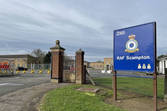Local councils have challenged plans to house migrants in RAF Scampton in the High Court (Callum Parke/PA)