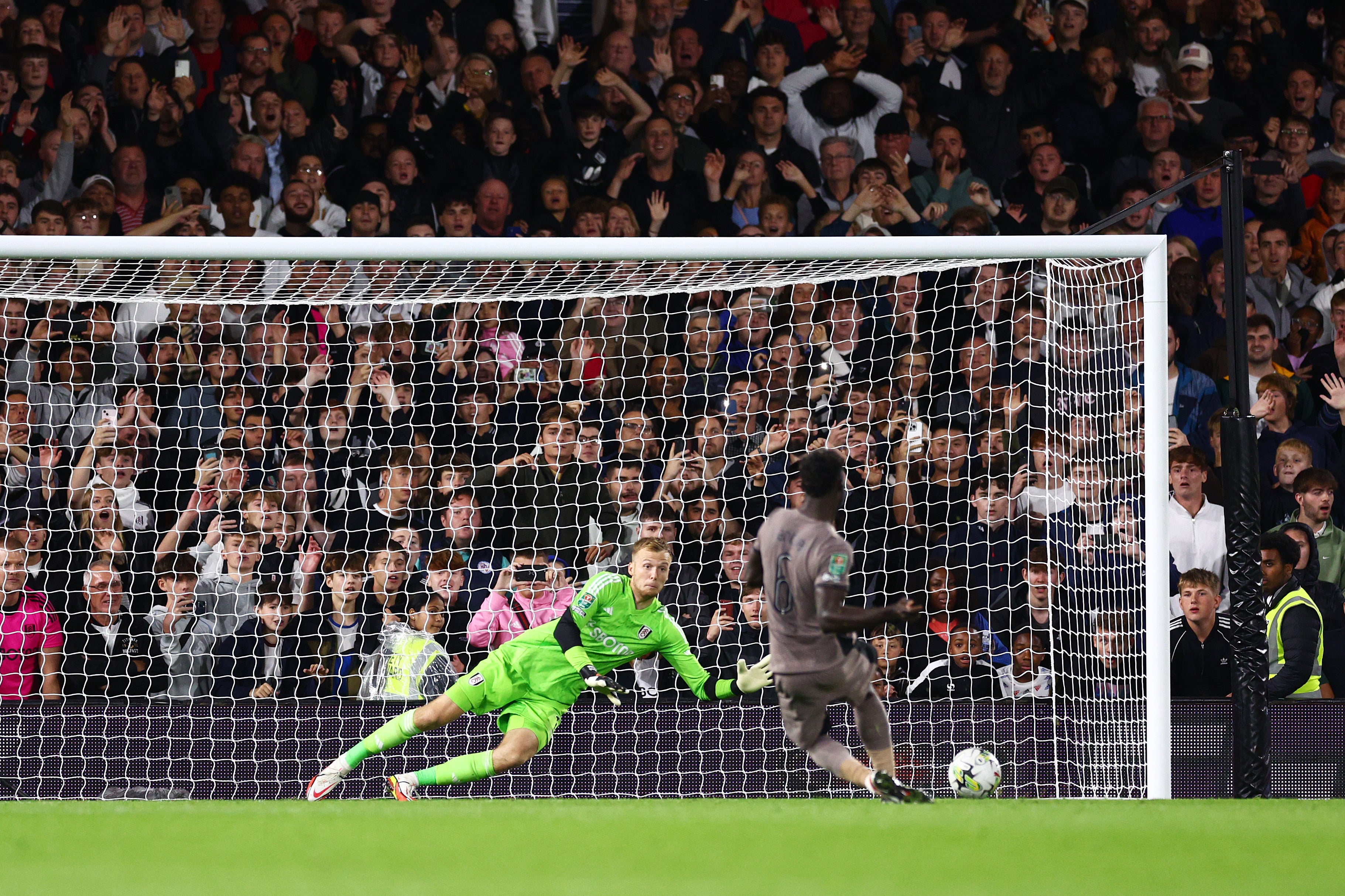 <p>Tottenham were knocked out on penalties earlier this season </p>