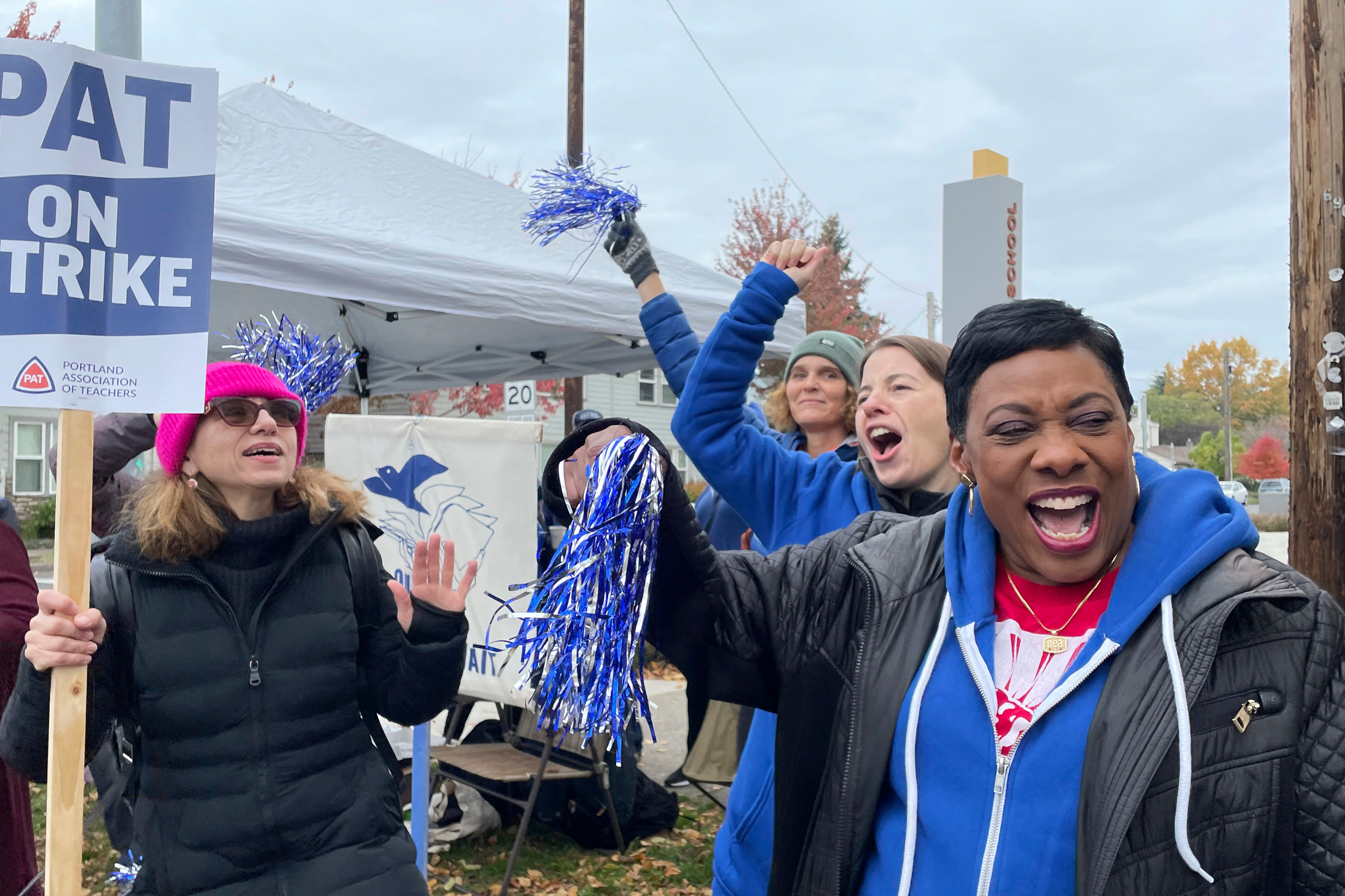 Oregon Portland Teachers Strike
