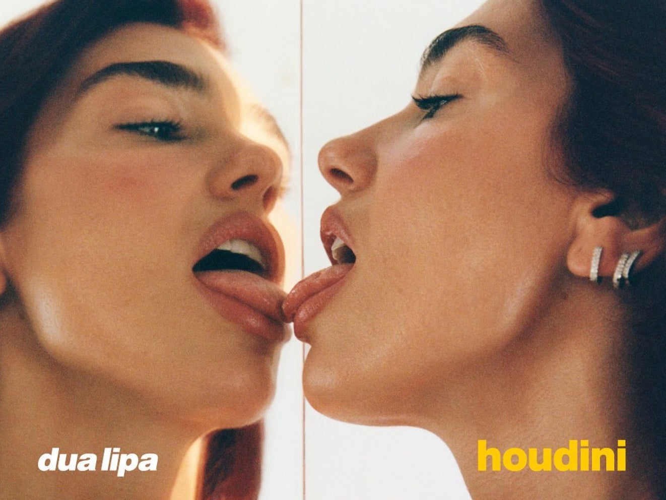Dua Lipa cover art for ‘Houdini’