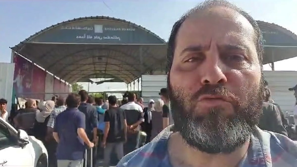 Brit trapped in Gaza describes ‘desperate’ scenes at Rafah crossing