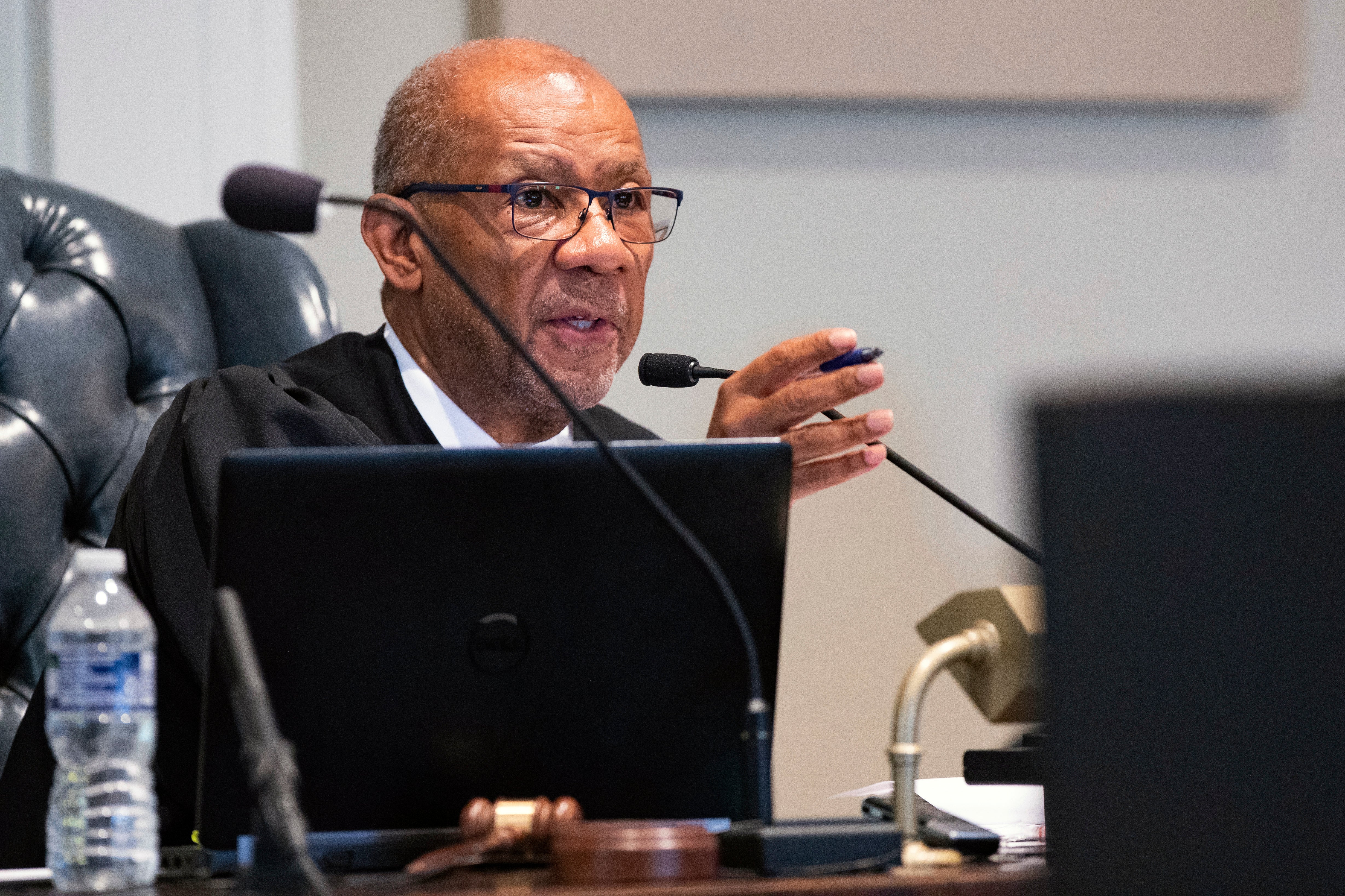 Judge Clifton Newman, who presided over Murdaugh’s trial, has stepped down from presiding over any motions relating to the murder case. He will still preside over the financial crimes trial