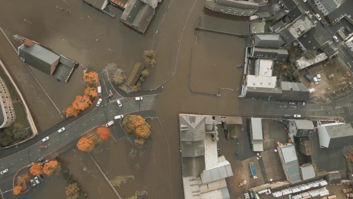 Newry engulfed in floodwater as businesses estimate losses in ‘hundreds of thousands’