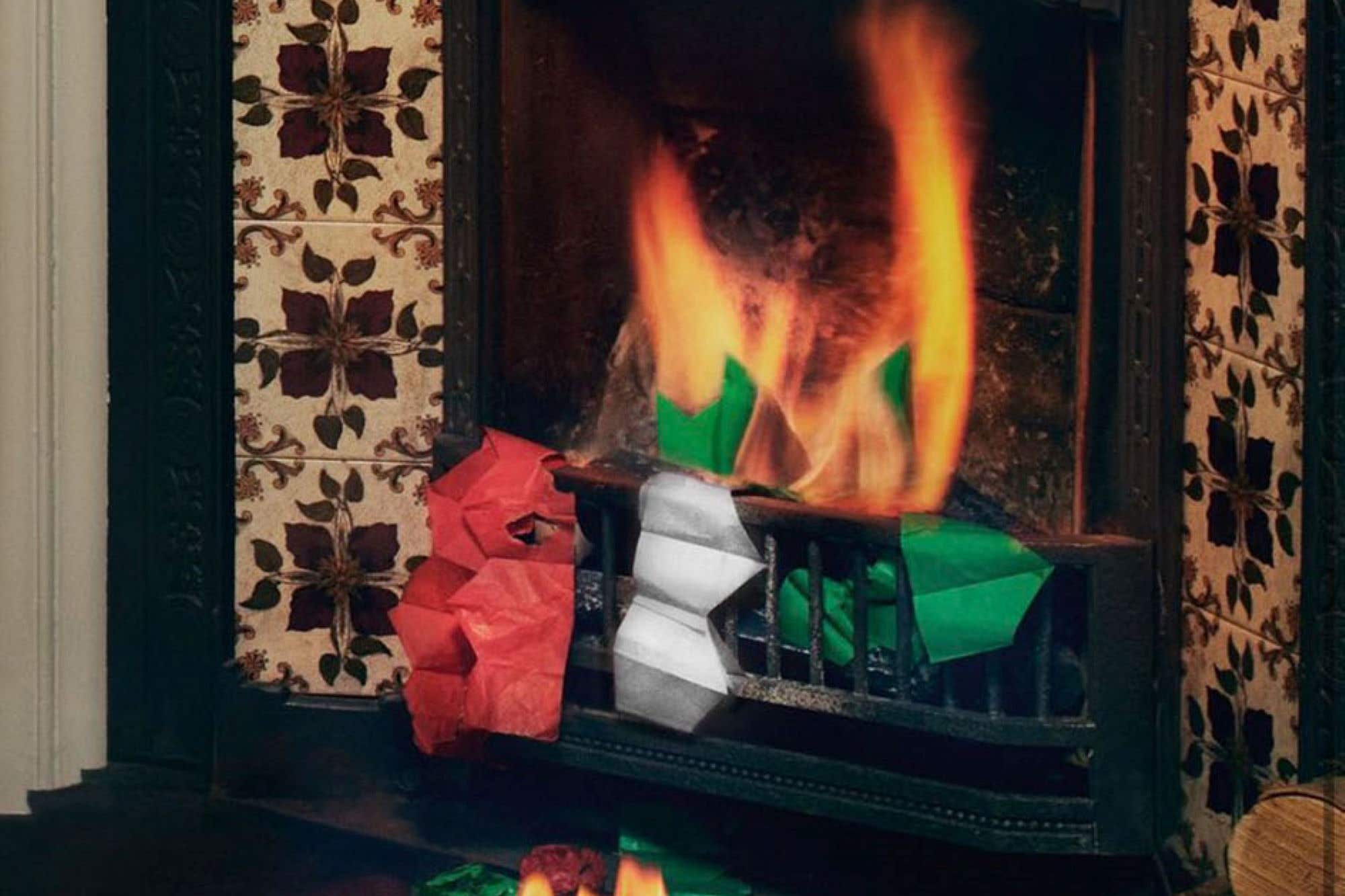 Does the M&S’s Christmas advert include paper party hats on fire – or a Palestinian (or Welsh, or Italian...) flag?