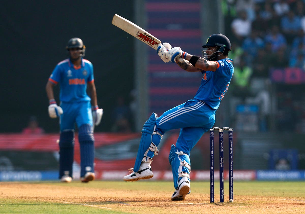 India vs Sri Lanka LIVE Cricket World Cup score as Kohli and Gill both