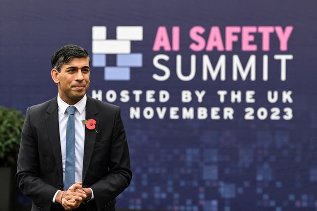 <p>Britain AI Summit</p>