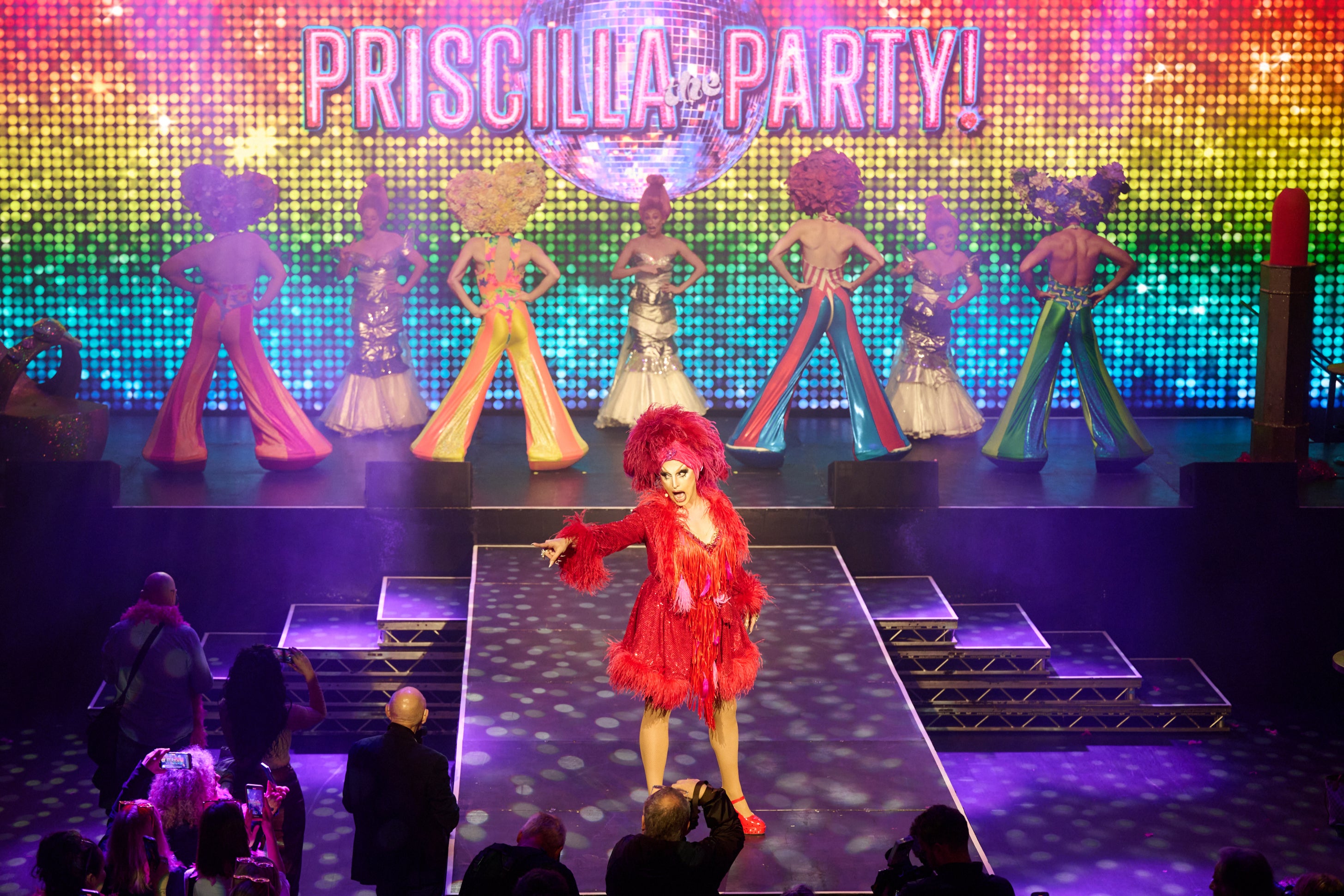 Performers at Priscilla The Party