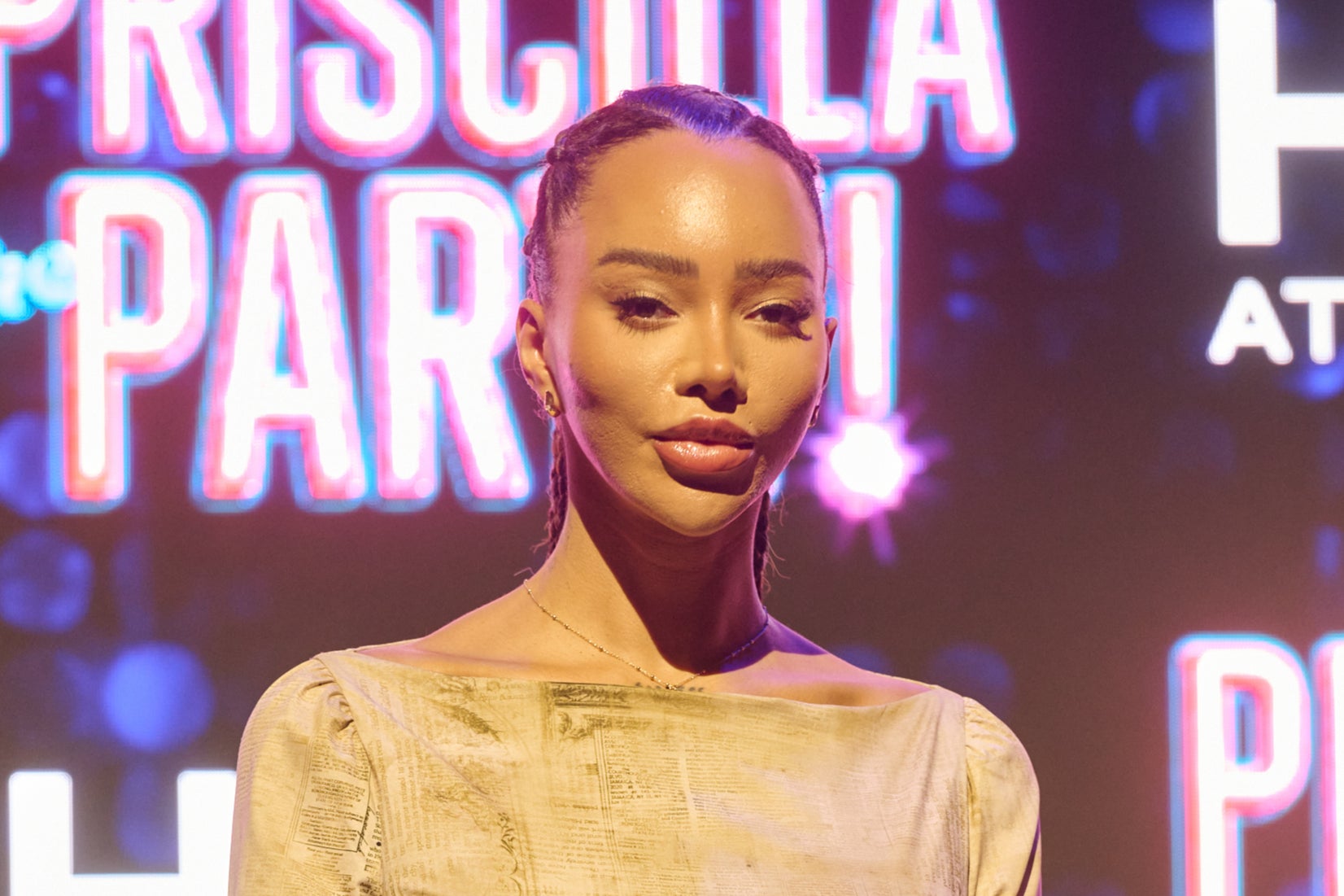 Munroe Bergdorf at the launch of Priscilla The Party