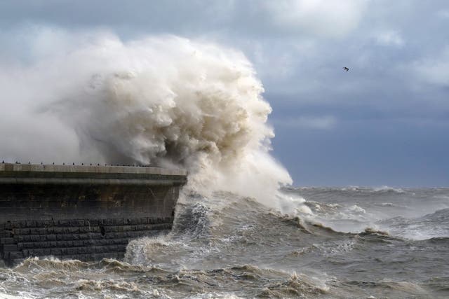 Storm Ciaran is the latest bout of severe weather to hit the UK (Gareth Fuller/PA)