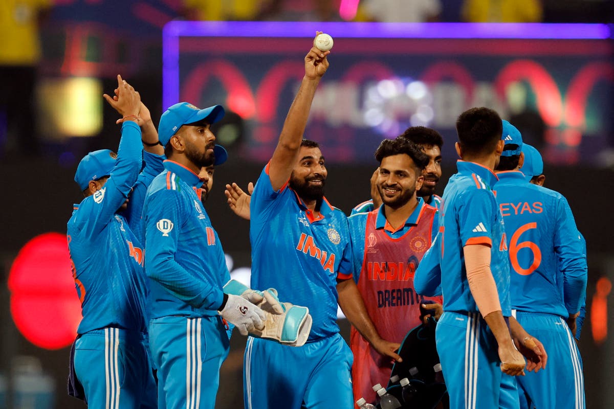 Records tumble as India mercilessly demolish Sri Lanka in Cricket World Cup match