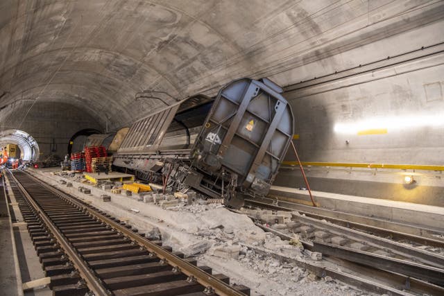 Switzerland Rail Tunnel