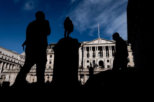 Central banks in the US and the UK opted to keep interest rates steady (Aaron Chown/PA)