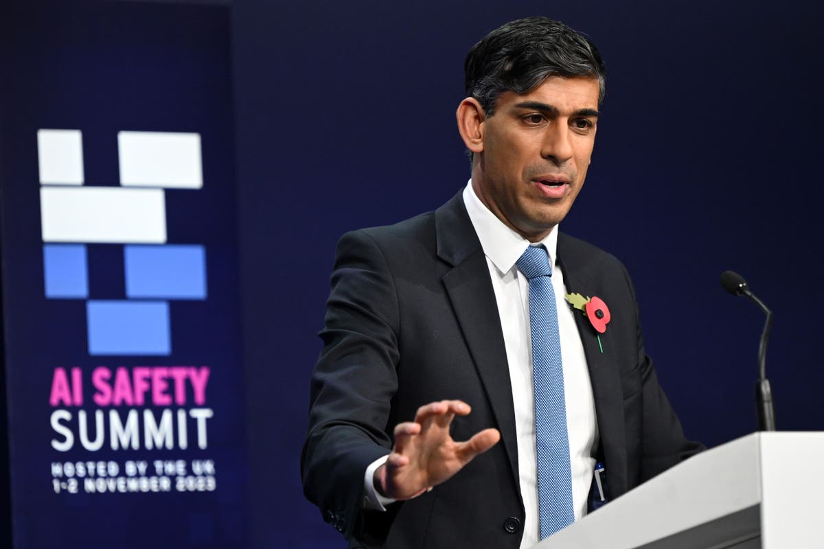 Rishi Sunak announces agreement with tech firms to vet AI models before release