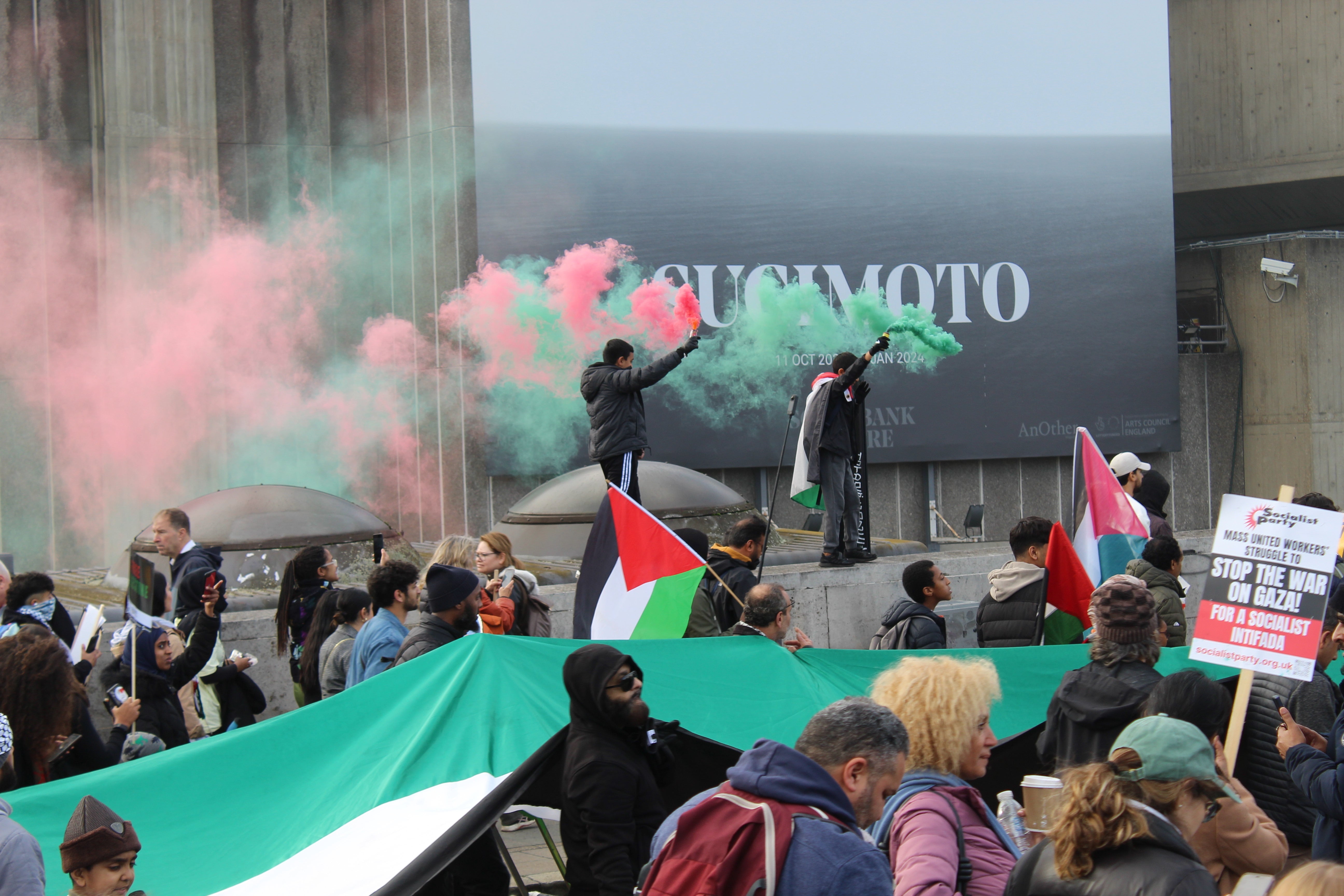 London has seen pro-Palestine marches each weekend since the 7 October Hamas attack and Israeli bombardment of Gaza