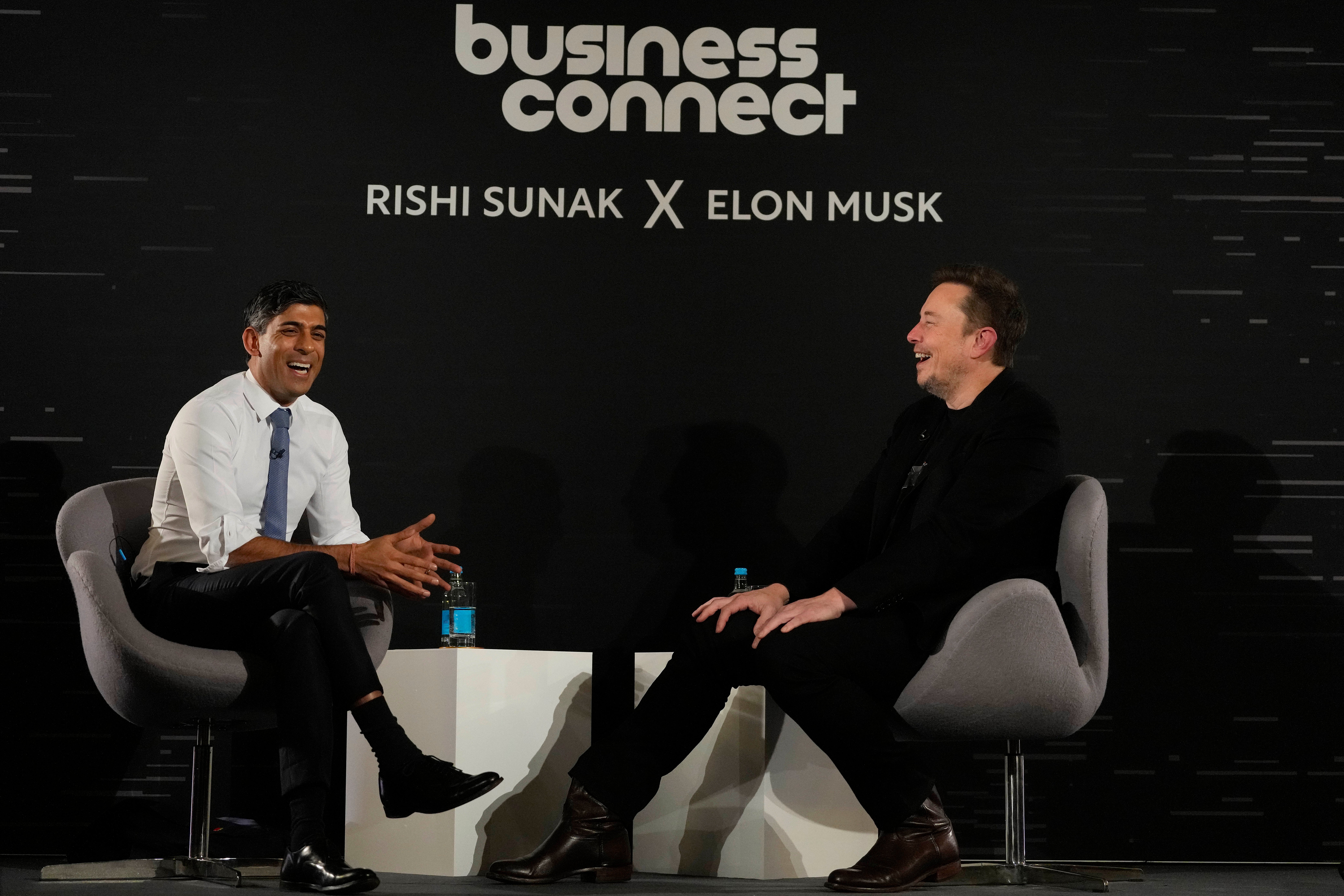 Rishi Sunak and Elon Musk joked about Terminator movies