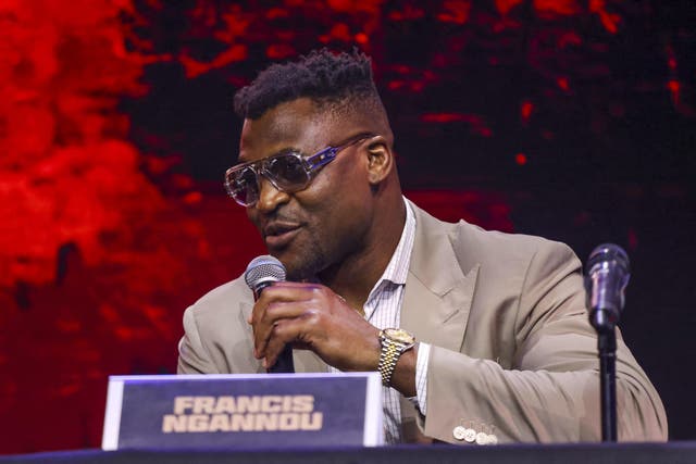 <p>Hearn is looking at Francis Ngannou as a future opponent for Anthony Joshua (Belinda Jiao/PA)</p>