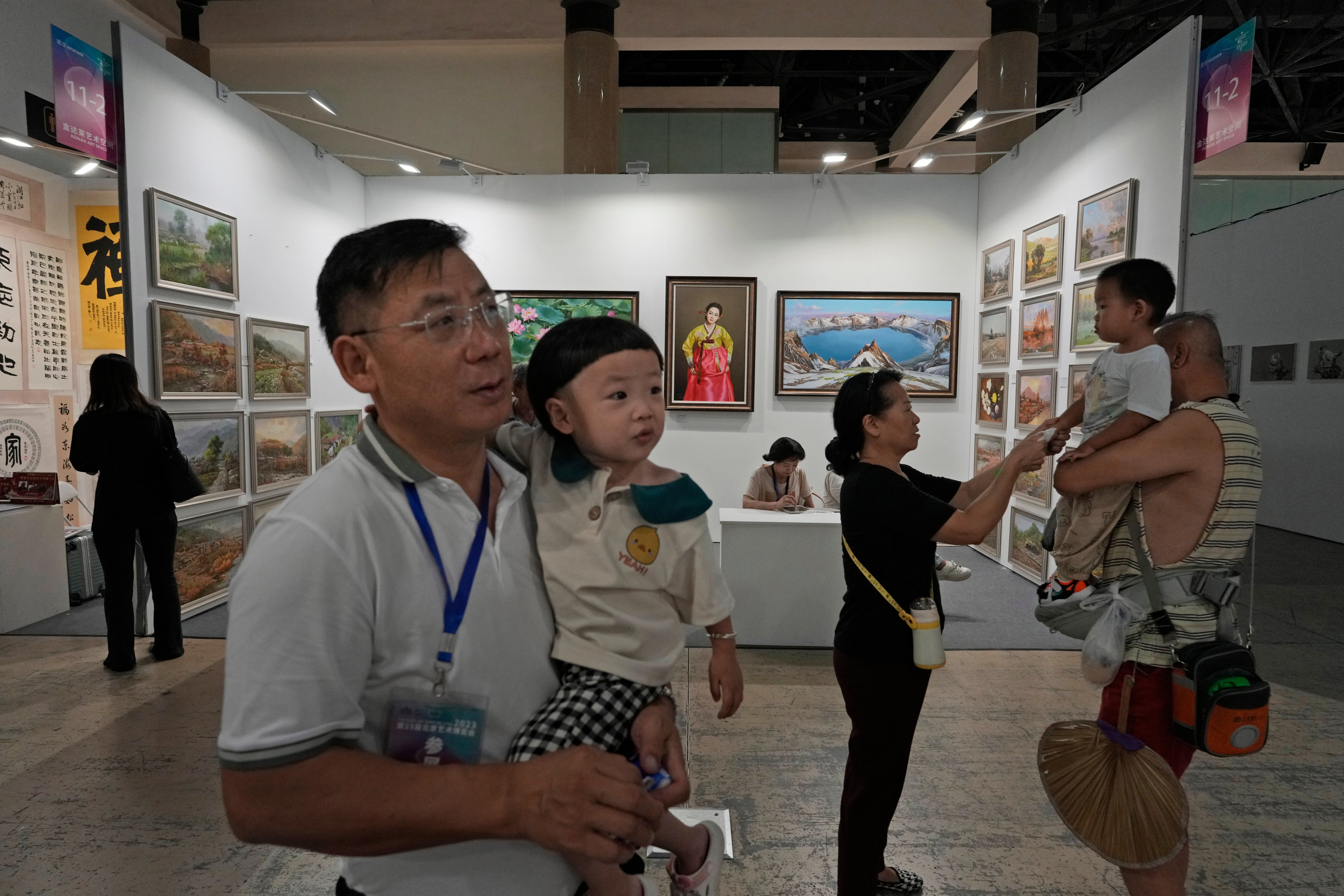 China North Korean Art