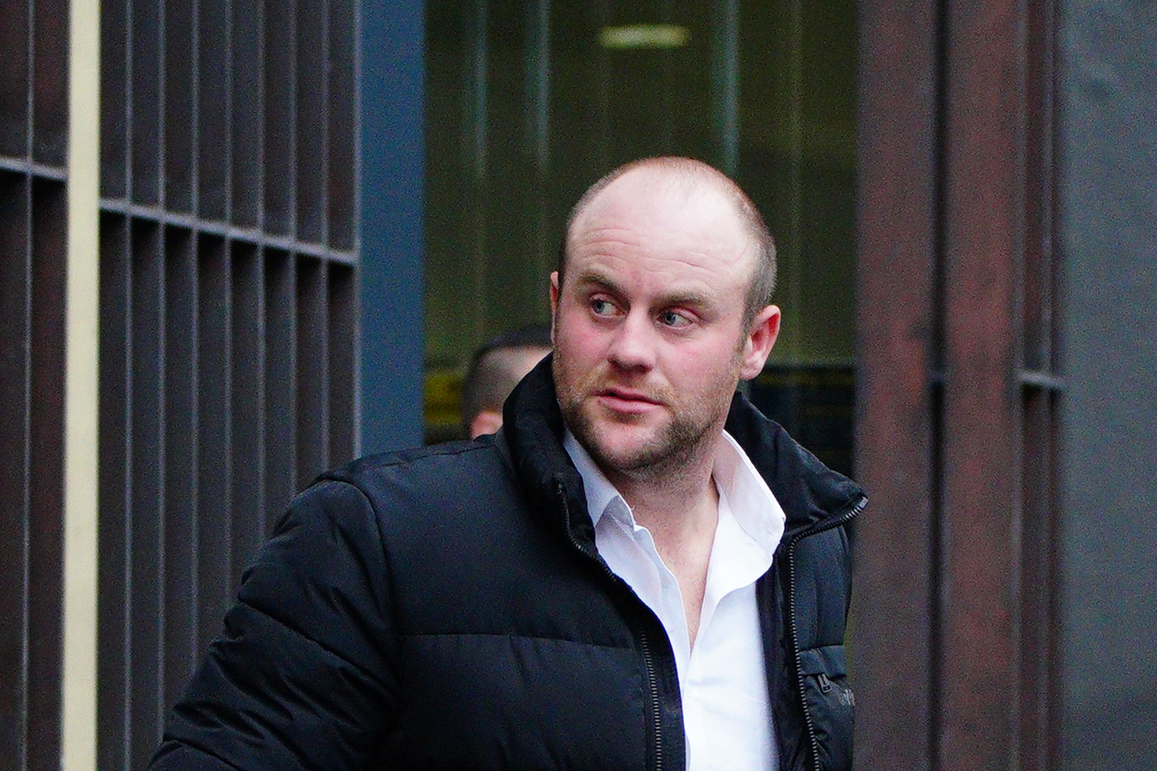 Joshua Hunt leaves Bristol Magistrates’ Court after receiving a five-year sexual risk order (Ben Birchall/PA)