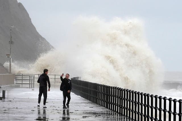 More rain will be hit the English south coast on Saturday (Gareth Fuller/PA)