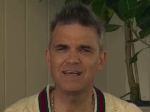 <p>Robbie Williams Netflix documentary</p>