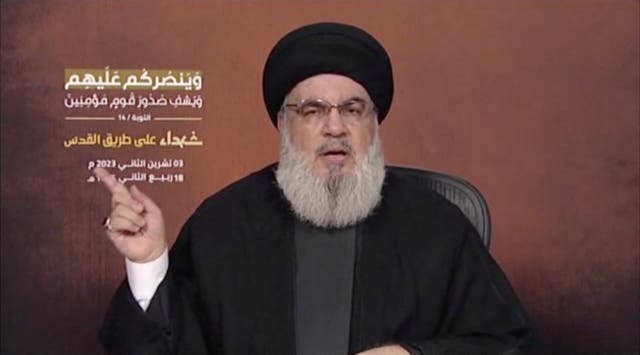 <p>‘This glorious, blessed large-scale operation was a hundred per cent Palestinian in terms of decision and execution,’ said Hezbollah leader Hassan Nasrallah</p>