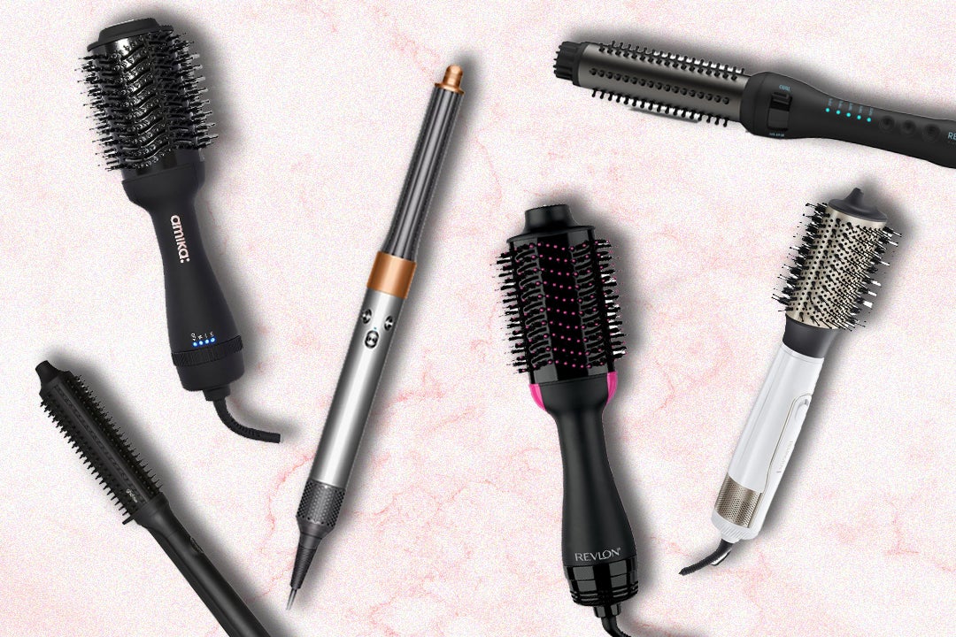 Some tools blow-dry and style simultaneously, while others curl, straighten and volumise once your hair’s dry