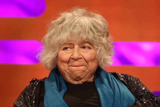 <p>Miriam Margolyes on ‘The Graham Norton Show’</p>