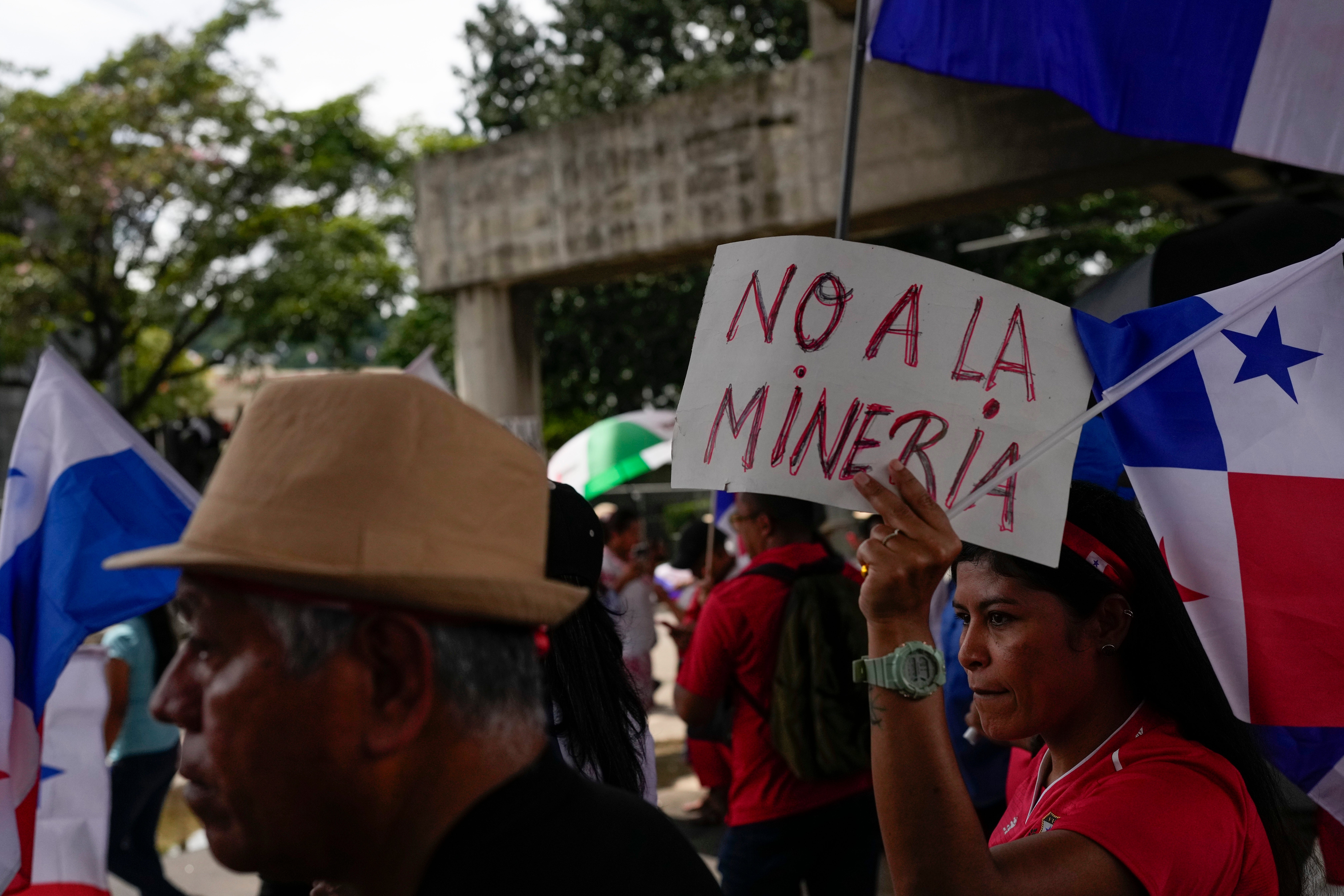 Panama Mining Protest