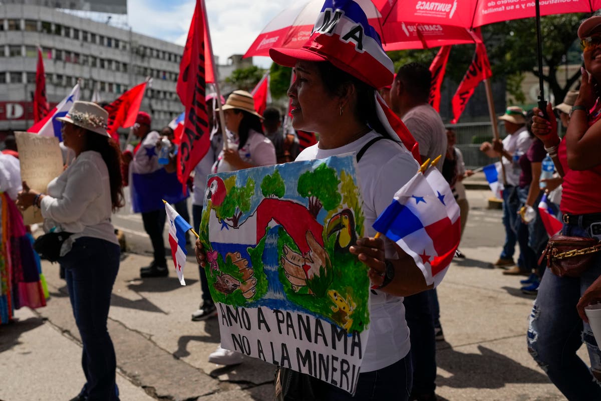 Antimining protesters in Panama say road blockades will be suspended