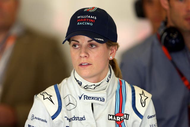 Susie Wolff announced her retirement from Formula One on this day in 2015 (David Davies/PA)