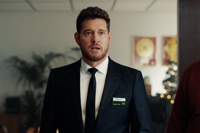 <p>Michael Bublé transforms into Asda employee for Christmas advert</p>