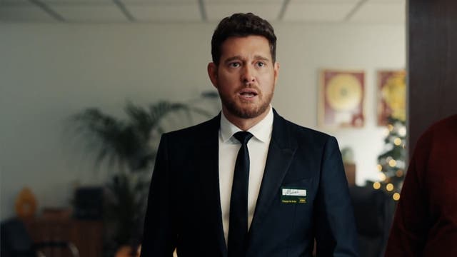 <p>Michael Bublé transforms into Asda employee for Christmas advert</p>