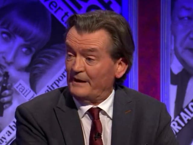 <p>Feargal Sharkey on ‘Have I Got News For You’</p>