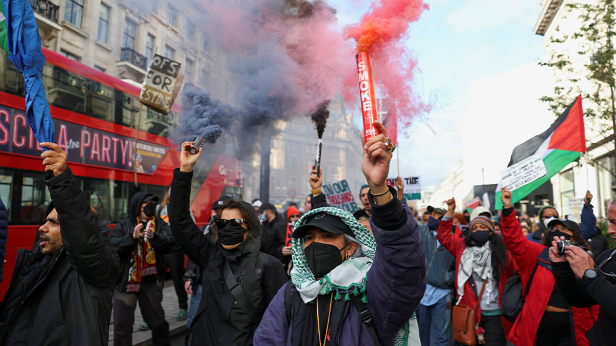 Pro-Palestine march route: Saturday&rsquo;s Armistice Day protest in London mapped