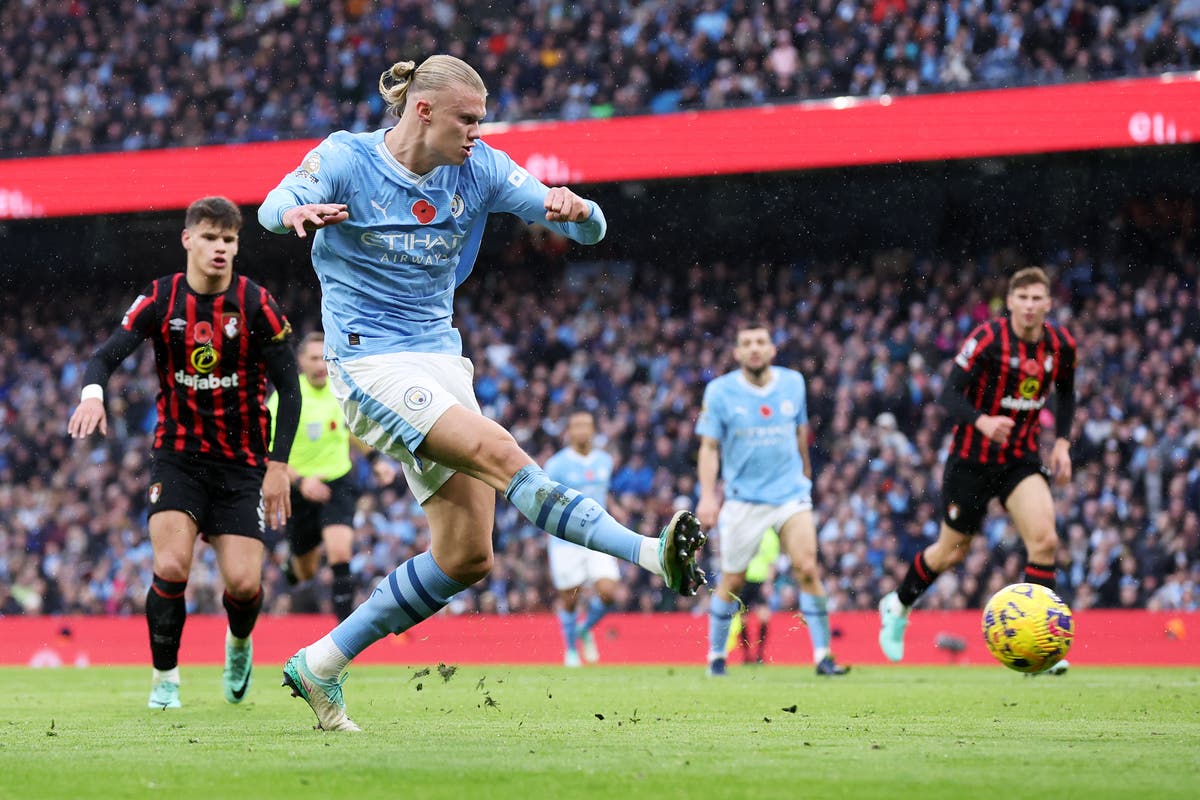 Manchester City vs Bournemouth LIVE: Premier League latest score and goal updates